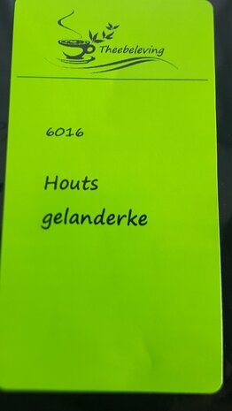 Houts gelanderke